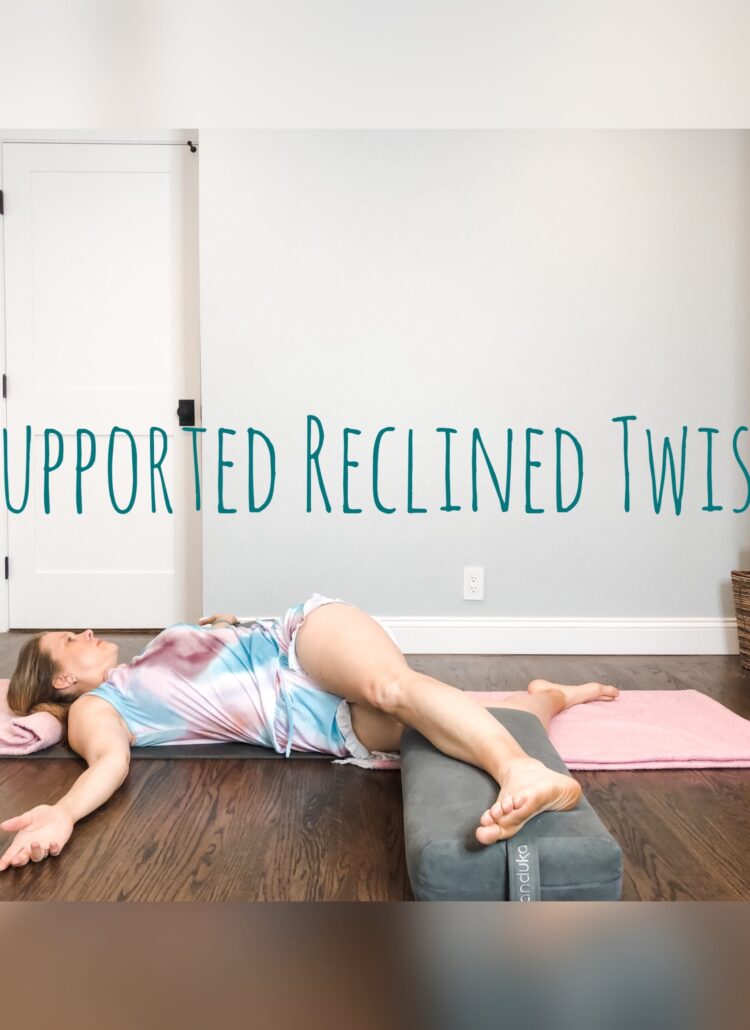 Yoga in Pajamas: Supported Reclined Twist